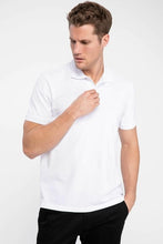 Load image into Gallery viewer, DeFacto Summer Dark Green Mens Short-Sleeved Solid Color Polos Shirts Male Casual Lapel Polos K0337AZ19SMGN245